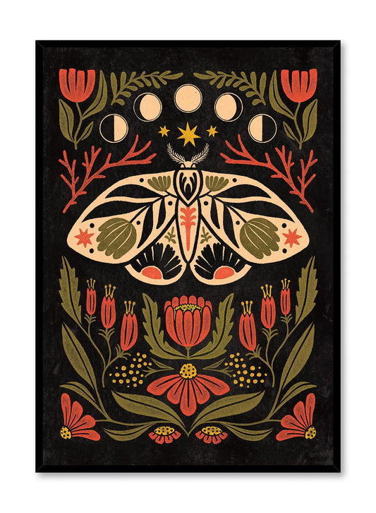 Luna moth, Poster
