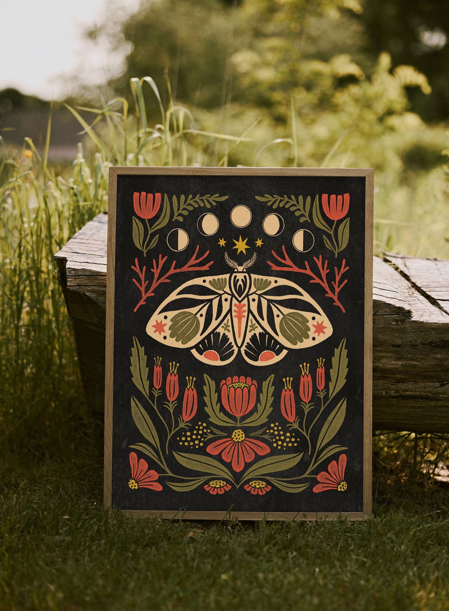 Luna moth, Poster